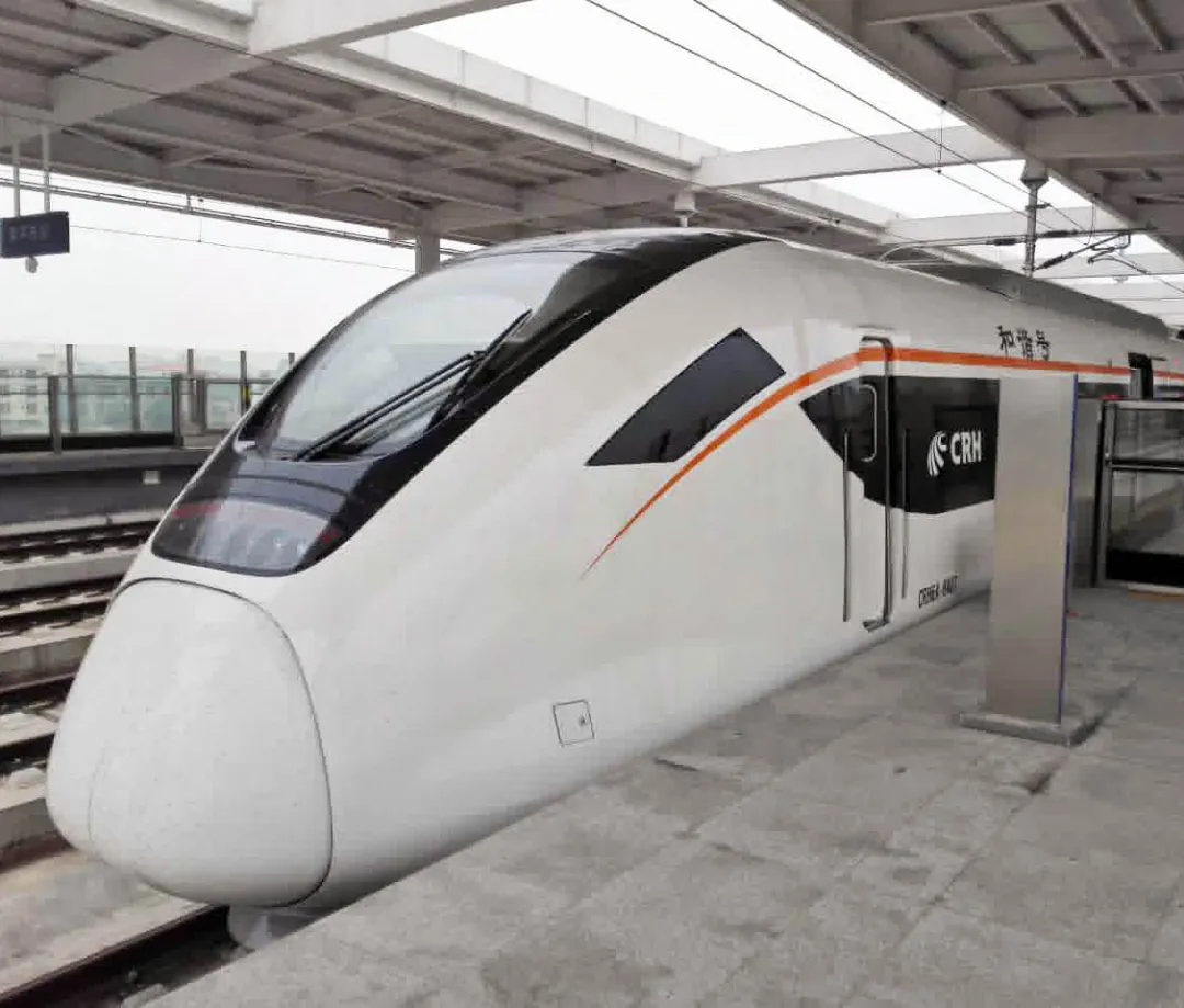 珠海機(jī)場城際：首列CRH6A型動車組車輛順利交接