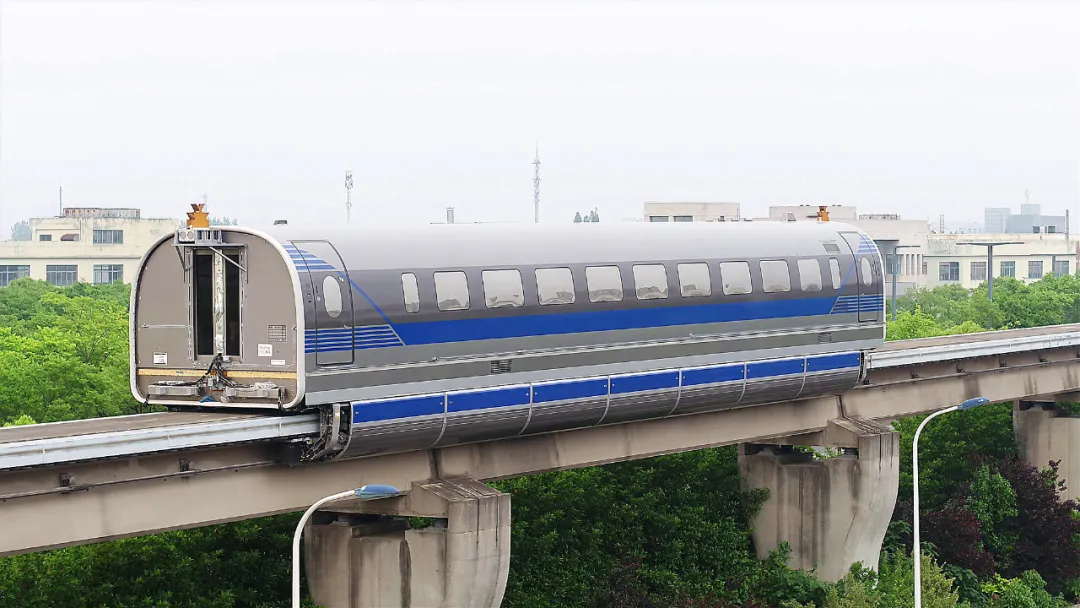 超級(jí)重磅！時(shí)速600公里高速磁浮試驗(yàn)樣車成功試跑